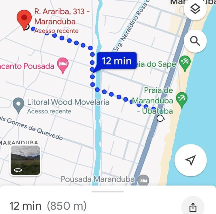 Ap 800 Metros Da Apartamento Ubatuba